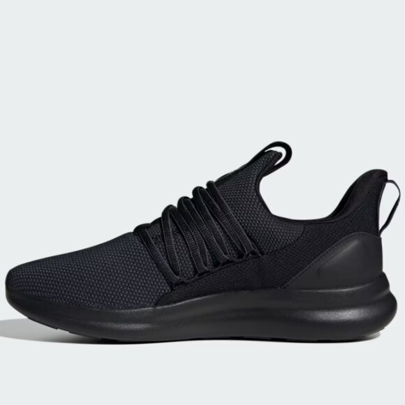 adidas Lite Racer Adapt 7.0 Men's Sneaker WIDE FIT 'Triple Black' (IE8684) NEW - Picture 6 of 6